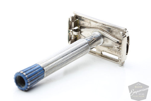 Gillette 1957 Blue Tip Super Speed Double Edge Safety Razor