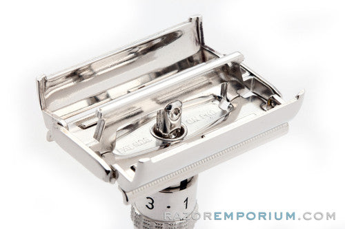 1962 Gillette Slim Adjustable Safety Razor H2 | Rhodium Revamp