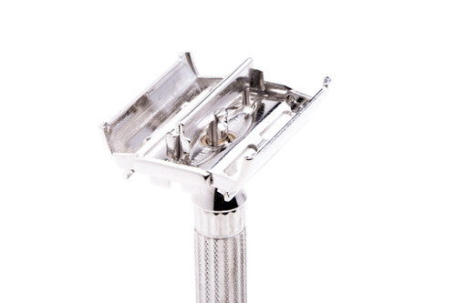 1946-1947 Gillette Aristocrat DE TTO Safety Razor | Rhodium Revamp