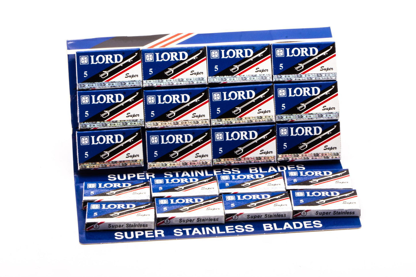 Lord Super Stainless DE Safety Razor Blades