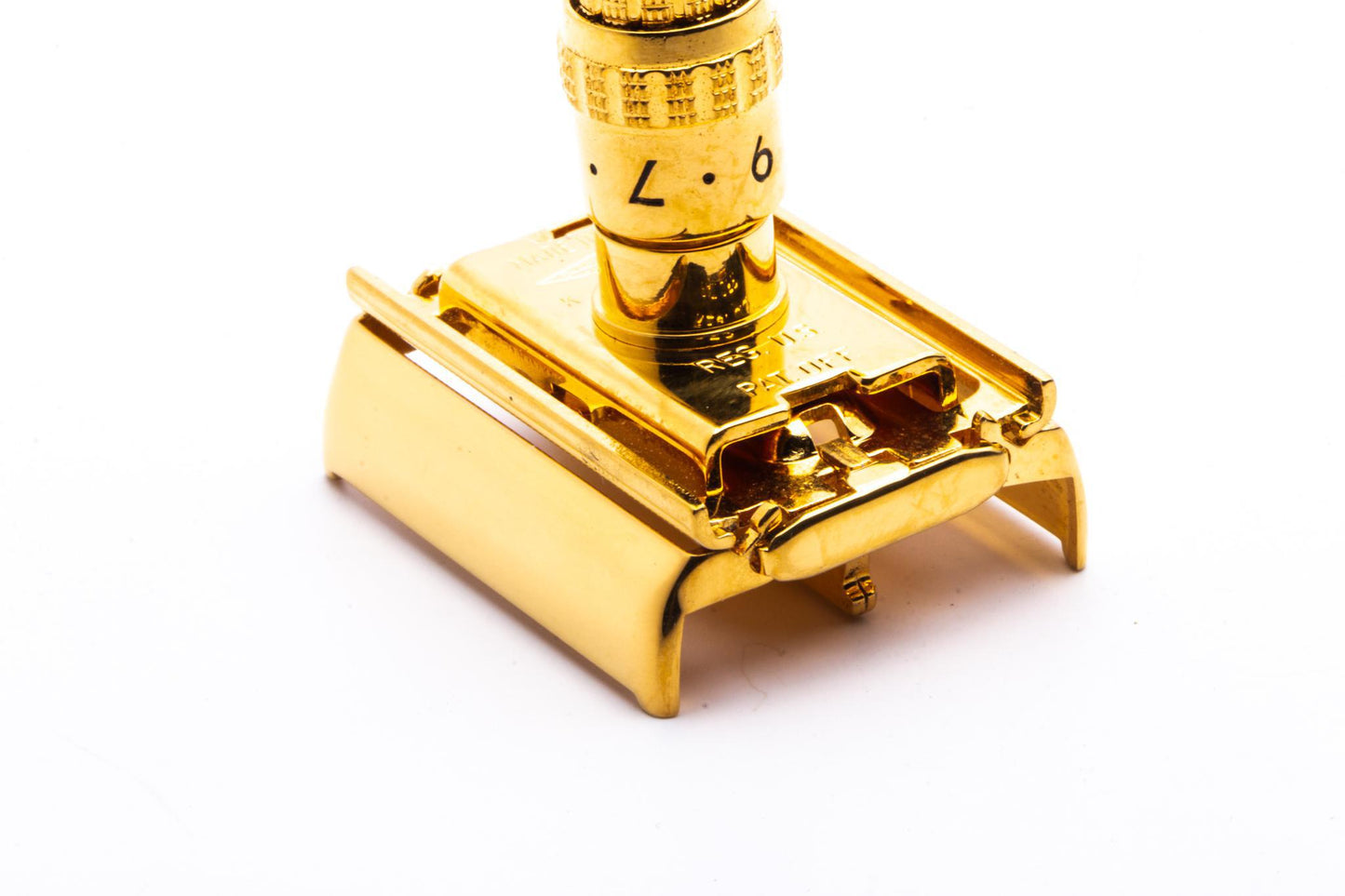 1965 K3 Gillette Slim Adjustable TTO Safety Razor| 24k Gold Revamp
