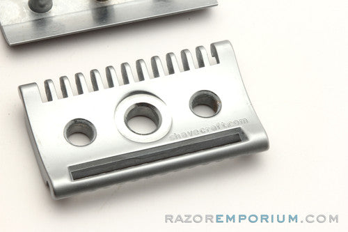 MÜHLE Closed Comb Chrome Black Handle Double Edge Safety Razor