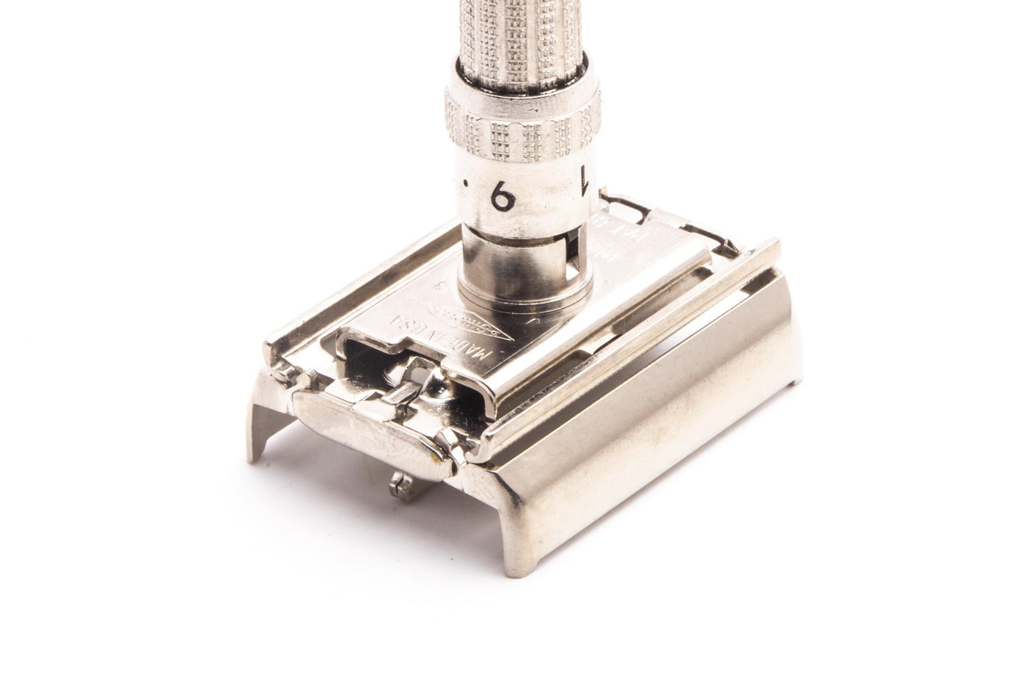 1964 J3 Gillette Slim Adjustable DE Safety Razor | Original Condition