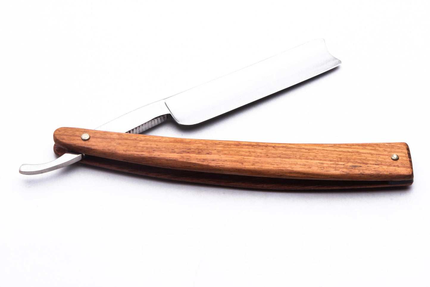 5/8" Ertan Süer Rasoir Sabre Campiono Carbon Straight Razor | Rose Wood Scales