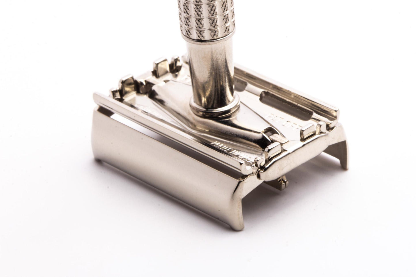 1964 J1 Gillette Flare Tip Super Speed Safety Razor | Factory Nickel Revamp