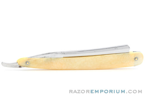 1800's CD Smith Straight Razor with Ivory Scales | England