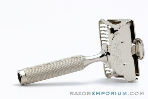 1930's Gem S.E. Safety Razor Factory Nickel Revamp