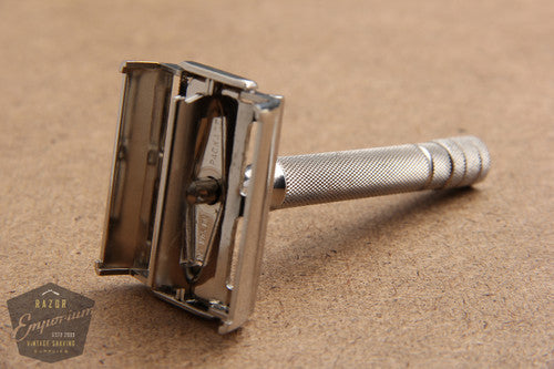 Gillette 1940's Notched Original Super Speed (DE) Safety Razor