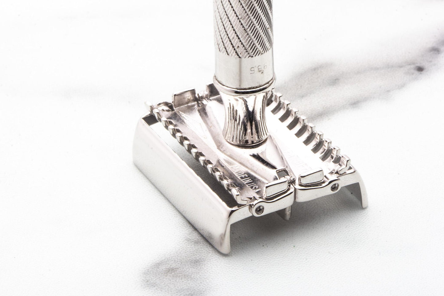 1934 Gillette Aristocrat TTO Double Edge Safety Razor Set | Rhodium Revamp