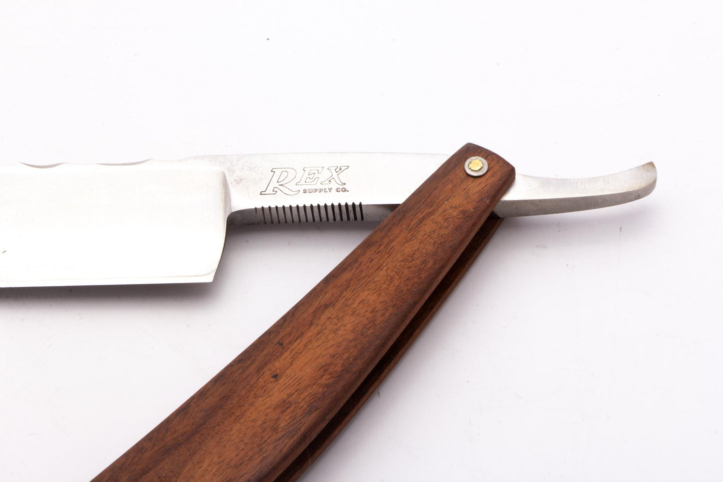 Rex Supply Co. | Sovereign Steel Straight Edge Razor With Slight Aesthetic Imperfections