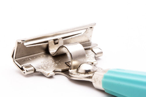 1950's Schick Eversharp Single Edge Injector Safety Razor | Factory Nickel Revamp