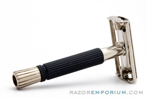 1972 Gillette Black Handle Super Speed Safety Razor - S4