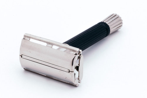 1973 Gillette Black Handle Super Speed Safety Razor
