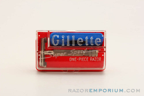 1940's Super Speed Double Edge in Red Case w/ Blades