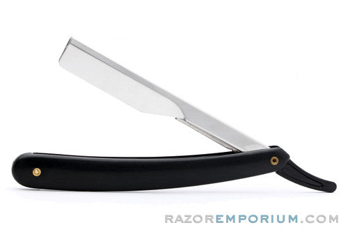 Starter Shave Shavette/Straight Razor Black Handle