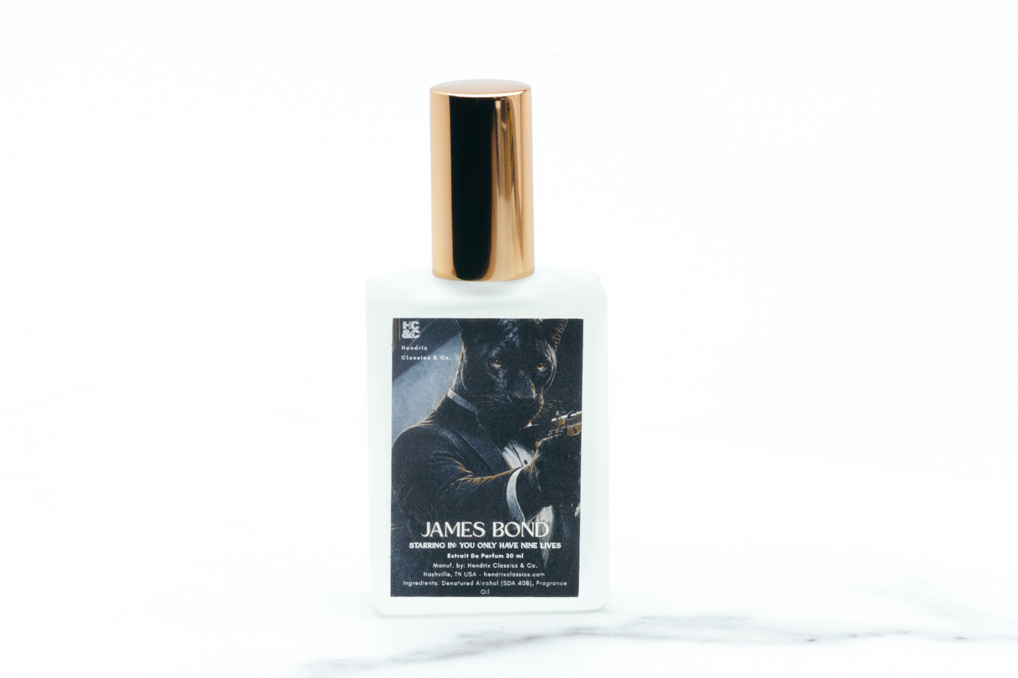 Hendrix Classics & Co | James Bond Starring In: You Only Have Nine Lives Extrait de Parfum 30ml