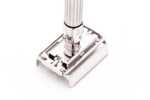 1960 F1 Gillette Fatboy TTO Adjustable Double Edge Razor | Rhodium Revamp
