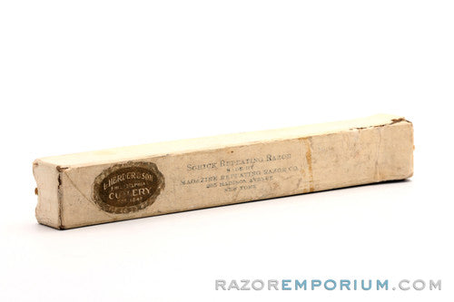 1920's Schick Type A Gold Repeating Injector Razor - MINT