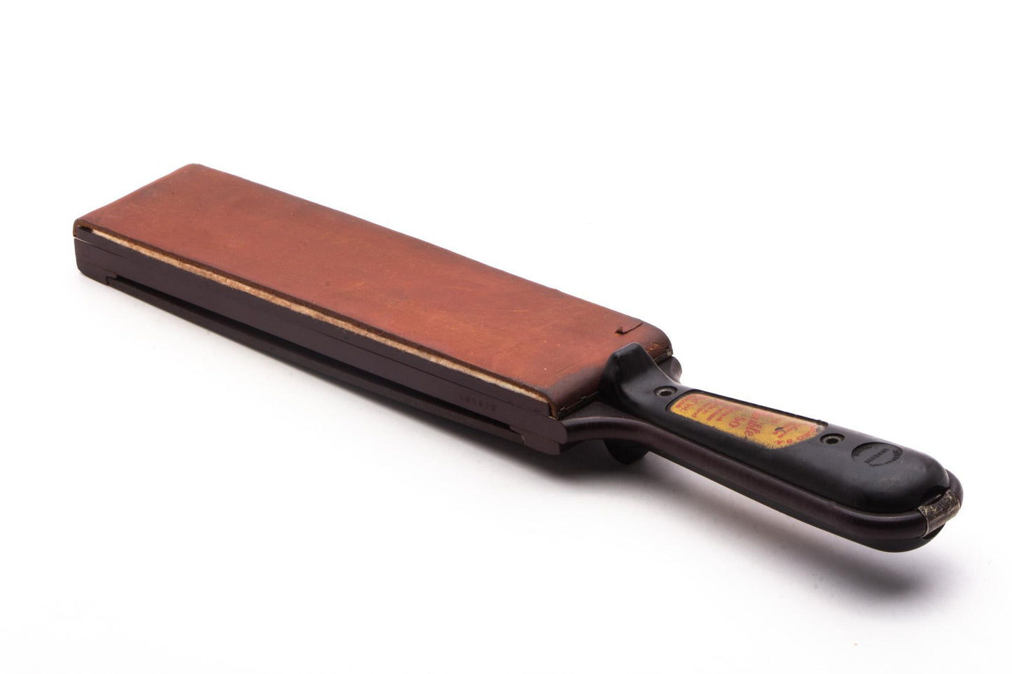Vintage Refurbished Allegro Leather Double Sided Paddle Strop