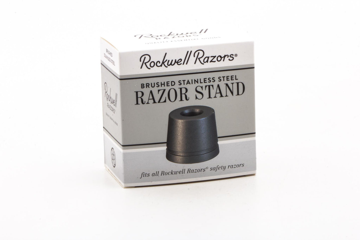 Rockwell Brushed Stainless Steel Safety Razor Stand