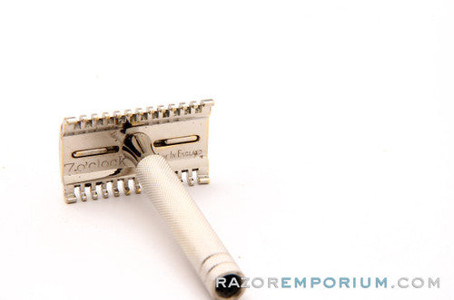 1930's Gillette 7 O'Clock Made in England Open Comb DE Safety Razor Set