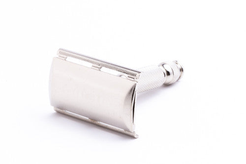 1973 T4 Gillette Ball End Tech Travel Safety Razor Set With Floral Case| Original Condition