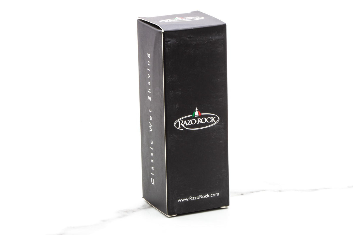 Razorock | AMICI Synthetic Shaving Brush with Noir Plissoft Knot