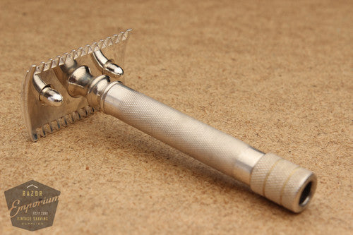 Gillette 1904 Double Ring Old Type * Silver REVAMPED