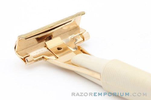 1960's Schick Injector Cream Safety Razor