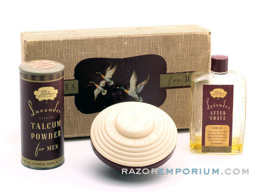 Paislays Lavender Shaving Set in Box