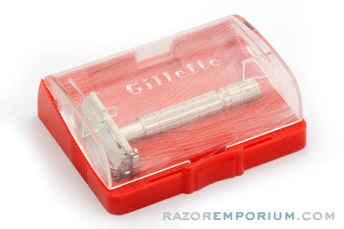 1959 Gillette Flare Tip Super Speed DE Safety Razor E2