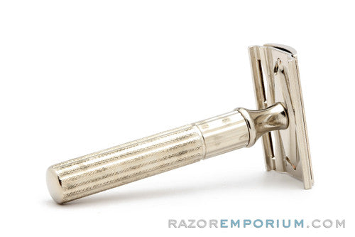 1939-47 Gillette Fat Handle Tech 3 Piece Safety Razor Set