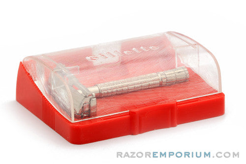1959 Gillette Flare Tip Super Speed DE Safety Razor E2