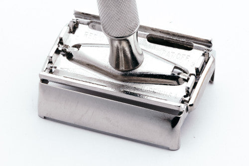 1954 Gillette Super Speed Safety Razor Z3 | Factory Nickel Revamp
