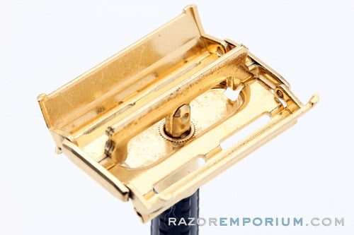 1960s Schick Krona TTO Gold Double Edge Razor