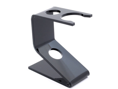 Semogue Acrylic Shaving Brush & Razor Stand Black - 24mm large