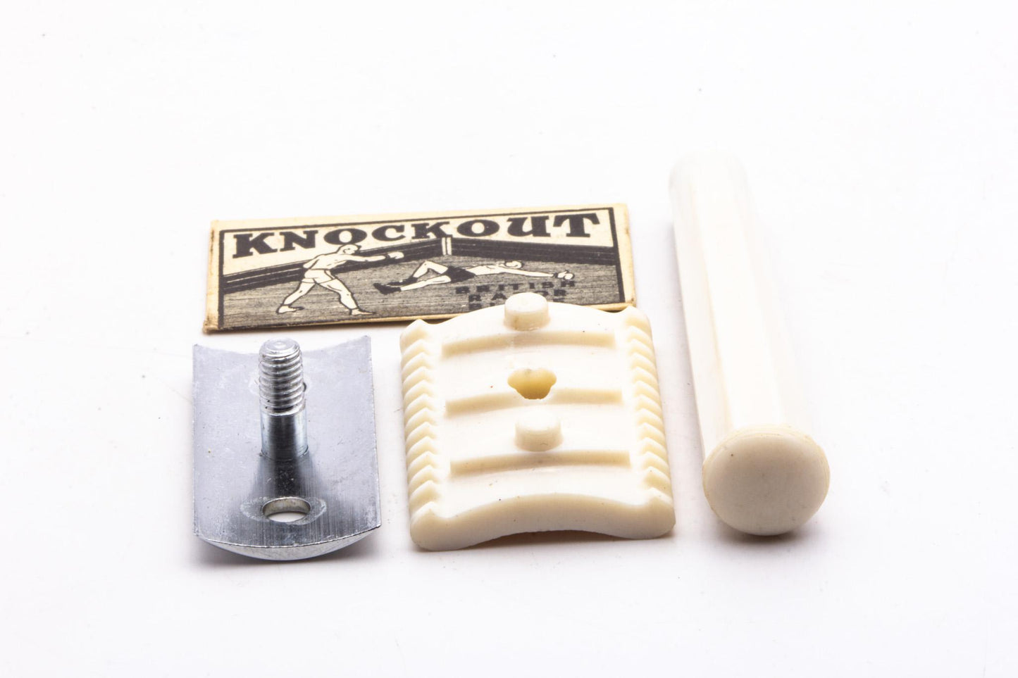 Knockout Double Edge Safety Razor With Blade | Original Condition