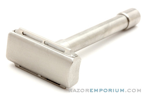 PILS 101NE Stainless Steel Matte Finish Double Edge Razor Revamp