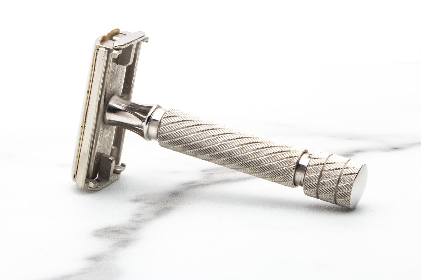 1948 Gillette British No. 15 Aristocrat Double Edge Razor Set | Original Condition