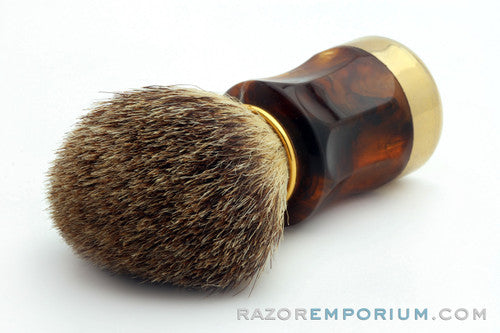 Vintage Pure Badger Shave Brush 22mm Soft Badger Knot