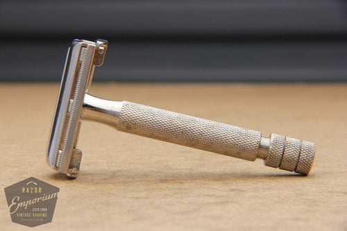 Gillette 1950's British Rocket DE Safety Razor