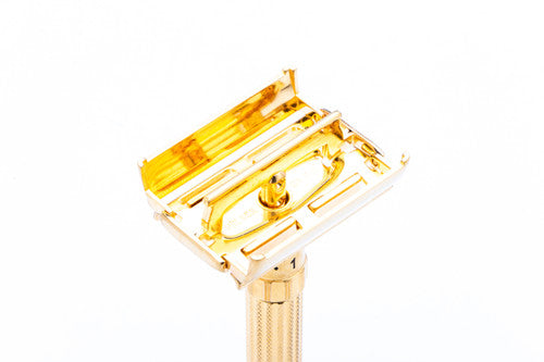 1961 G2 Gillette TTO Fatboy Adjustable Double Edge Safety Razor | 24K Gold Revamp