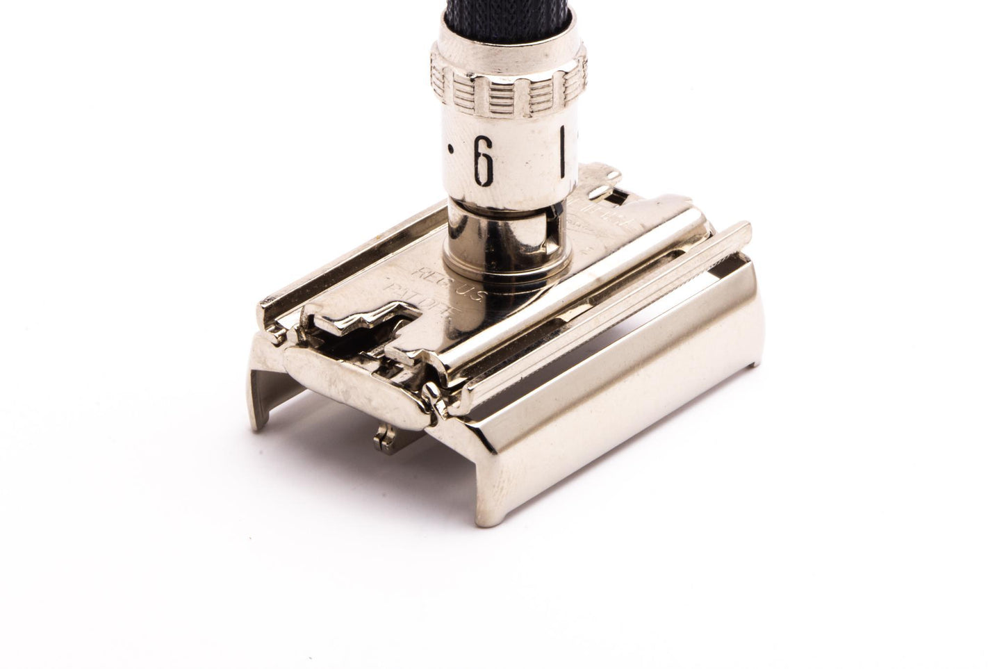 1974 U2 Gillette Super Adjustable 84 Safety Razor | Factory Nickel Revamp