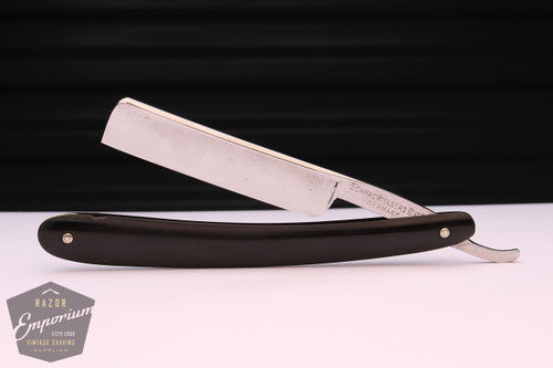 5/8" Schmachtenberg Bros. Cutlery Co. | German Hollow Ground w/ Original Black Scales