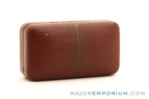 1930's Micromatic Razor Single Edge in Brown Case