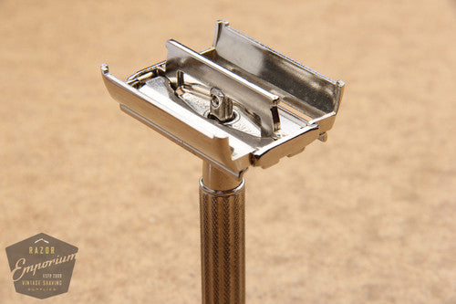 Gillette 1958 TV Super Speed DE Safety Razor -- D1