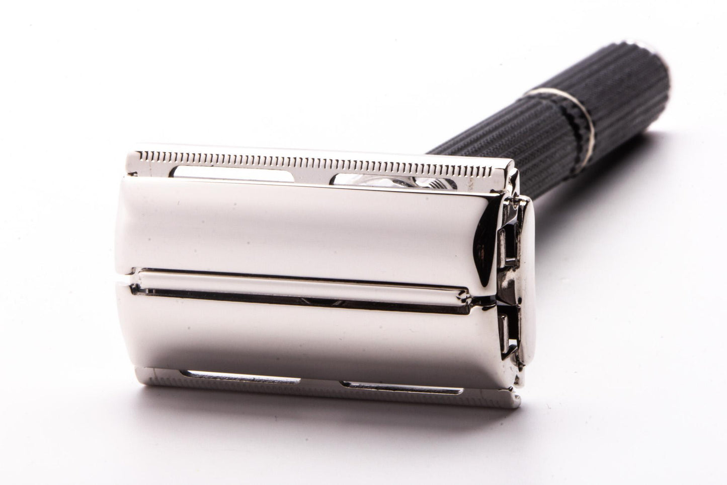 1978 Y2 Gillette Super Adjustable Black Beauty Double Edge Safety Razor | Rhodium Revamp