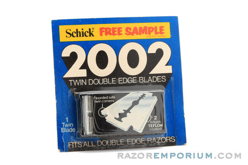 Schick Twin Double Edge (1) - New Old Stock (NOS) Razor Blades
