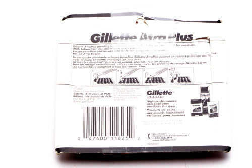 New Old Stock | Gillette Atra Plus Lubrastrip Cartridge Refill | 10ct