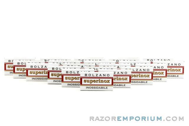 Bolzano Superinox Double Edge Razor Blades